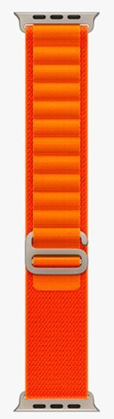 Ремешок CDK для Apple Watch 41mm (Series 7 / 8 / 9) | Polyester Alpine Loop (015173) (orange) 018044-123 фото