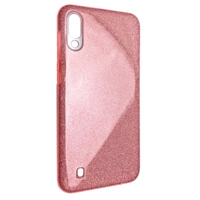 Чохол-накладка DK Silicone Glitter Heaven Rain для Samsung M10 (pink)) 08472-000 фото