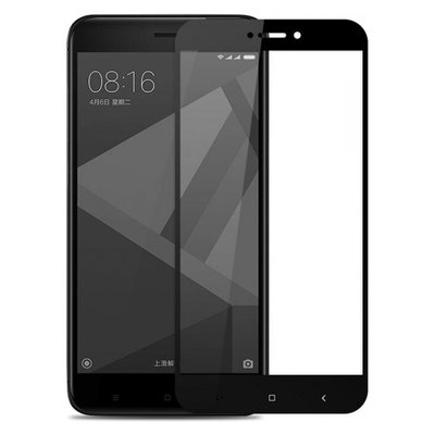 Захисне скло DK Full Cover для Xiaomi Redmi 5A (black) 06583-722 фото