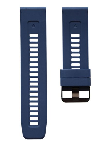 Ремінець DK Silicone Sport Band Classic 26 mm для Garmin Fenix 7X / 7X Pro (015187) (dark blue) 015187-132 фото