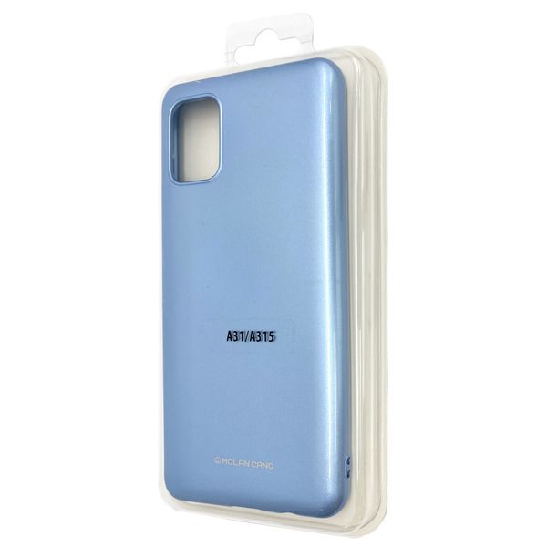 Чехол-накладка Silicone Molan Cano Jelly Case для Samsung A31 / A315 (2020) (blue) 010538-077 фото