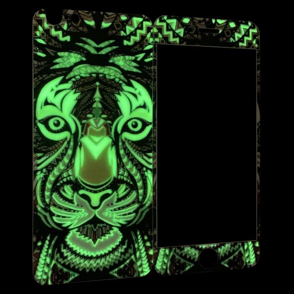 Защитное стекло DK Luxo Animal back / face для Apple iPhone 6 / 6S (тигр) 00884 фото