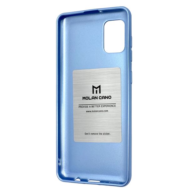 Чохол-накладка Silicone Molan Cano Jelly Case для Samsung A31 / A315 (2020) (blue) 010538-077 фото