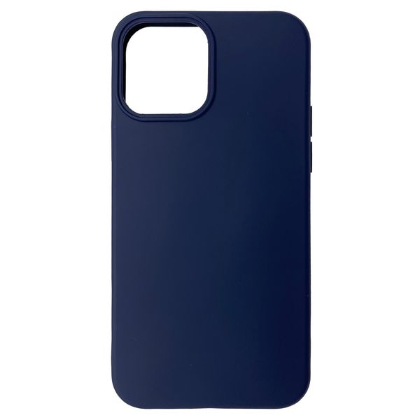 Чохол-накладка Silicone Molan Cano SF Jelly MAI XI для Apple iPhone 12 Pro Max 6.7" (dark blue) 012782-831 фото