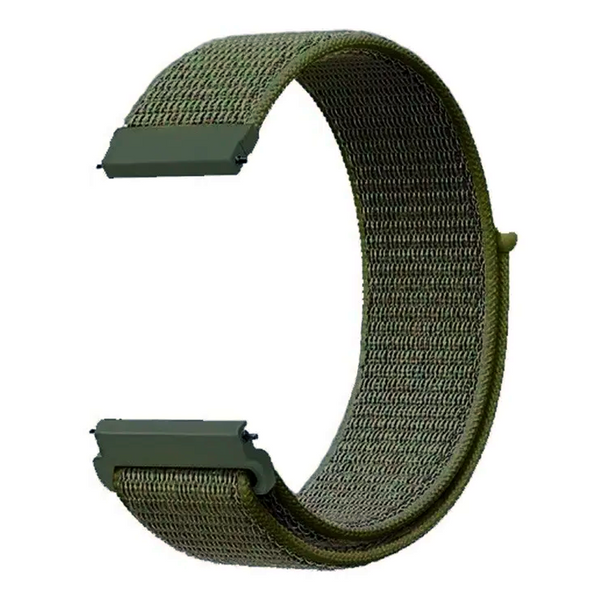 Ремешок CDK Nylon Sport Loop 20mm для Samsung Galaxy Watch Active (R500) 40mm (012415) (olive flak) 012476-027 фото