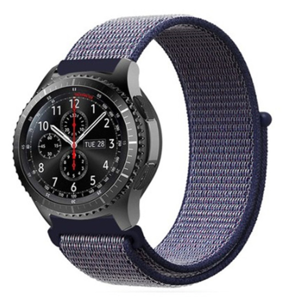 Ремінець CDK Nylon Sport Loop 20mm для Honor Watch ES (012415) (midnight blue) 012468-968 фото