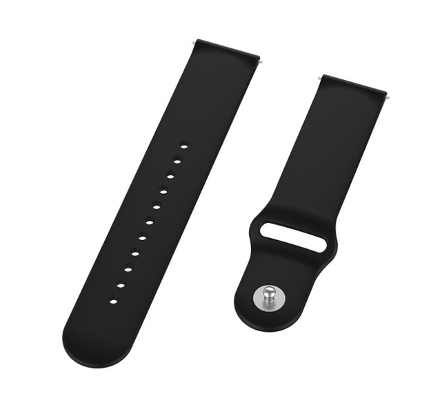 Ремінець CDK Silicone Sport Band 22mm для Honor Watch GS Pro (011909) (black) 011953-124 фото