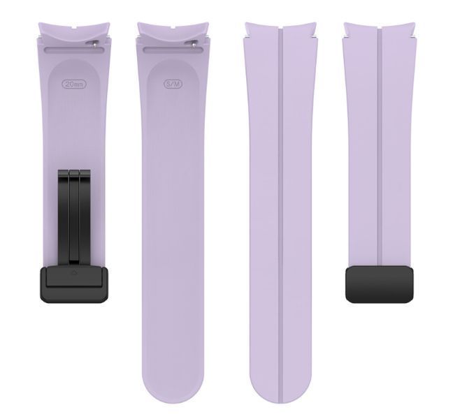 Ремешок CDK Silicone Sport Magnetic "S" для Samsung Galaxy Watch6 (R930 / R935) 40mm (015835) (viola / black) 016370-084 фото