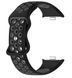 Ремешок CDK для Xiaomi Mi Smart Band 9 Pro | Silicone Sport Band Nike (017600) (black / grey) 018667-960 фото 1