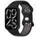 Ремешок CDK для Xiaomi Mi Smart Band 9 Pro | Silicone Sport Band Nike (017600) (black / grey) 018667-960 фото 3