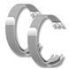 Ремешок 2шт CDK для Xiaomi Mi Smart Band 9 | Metal Milanese Loop Magnetic (015814) (silver) 022270-227 фото 1