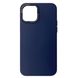 Чехол-накладка Silicone Molan Cano SF Jelly MIXXI для Apple iPhone 12 Pro Max (dark blue) 012782-831 фото 3