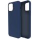 Чехол-накладка Silicone Molan Cano SF Jelly MIXXI для Apple iPhone 12 Pro Max (dark blue) 012782-831 фото 2