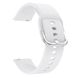 Ремінець CDK Silicone Sport Band Classic "S" 20mm для Samsung Sport Gear (R600) (012194) (white) 012401-127 фото