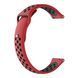 Ремешок CDK для Oppo Watch X | 22mm Silicone Sport Band Nike (011907) (red / black) 019223-996 фото 3