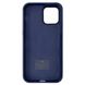 Чохол-накладка Silicone Molan Cano SF Jelly MAI XI для Apple iPhone 12 Pro Max 6.7" (dark blue) 012782-831 фото 5