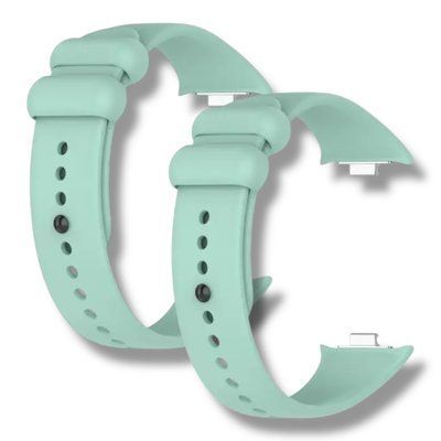 Ремешок 2шт CDK для Xiaomi Redmi Watch 6 | Silicone Sport Band (017124) (mint) 022744-372 фото