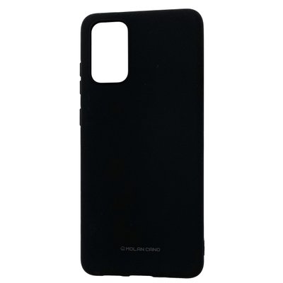 Чохол-накладка Silicone Hana Molan Cano для Samsung Galaxy S20+ (SM-G985) (black) 010003-076 фото