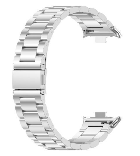 Ремешок 2шт CDK для Xiaomi Mi Band 8 Pro | Metal Fitlink Steel Band (017764) (silver) 022012-227 фото