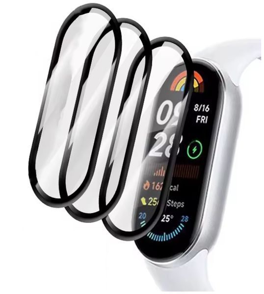 Захисна плівка 3 шт CDK для Xiaomi Mi Smart Band 9 | Composite Film box (014710) (black) 021036-124 фото