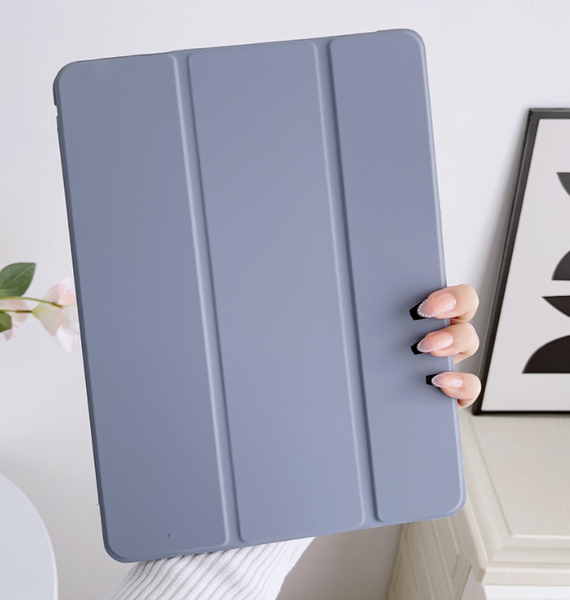 Чехол-книжка DK Эко-кожа силикон Corner Smart Case Слот Стилус для Apple iPad 10.9" 10gen 2022 (lavender grey) 015522-032 фото