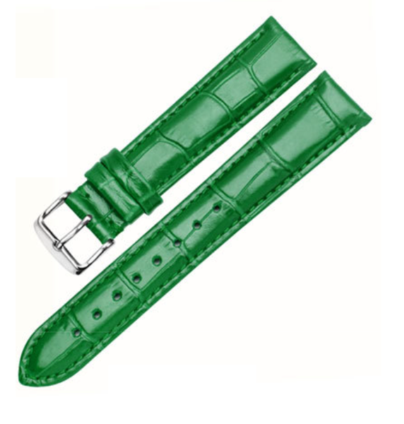 Ремінець CDK Екошкіра Crocodile Classic 20 mm для Xiaomi Amazfit Bip U/U Pro (012195) (green) 012353-133 фото