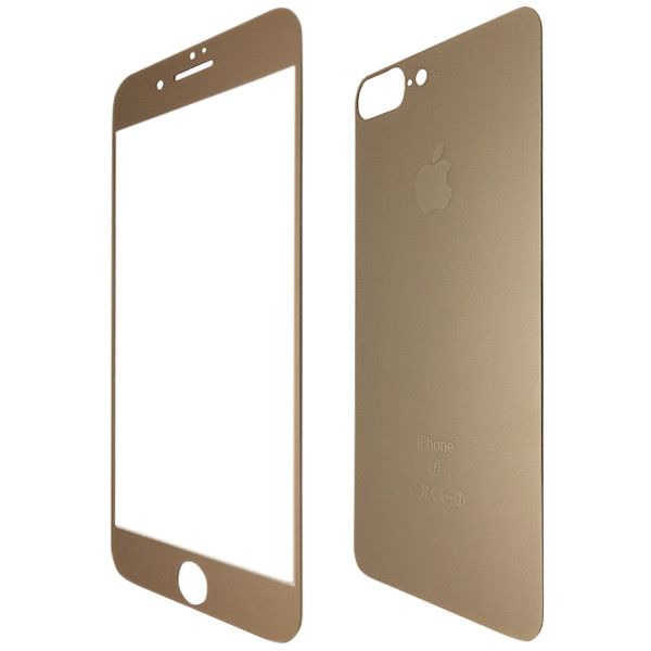 Захисне скло для Apple iPhone 7 Plus matt back/face gold 04786 фото