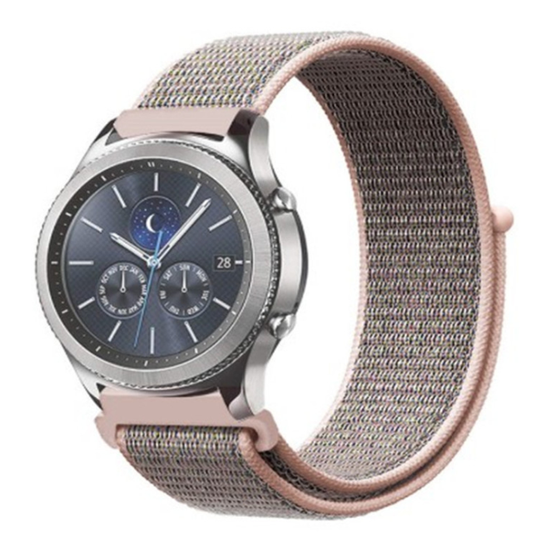 Ремешок CDK Nylon Sport Loop 20mm для Samsung Galaxy Watch Active 2 (R830 / R835) 40mm (012415) (pink sand) 012477-158 фото