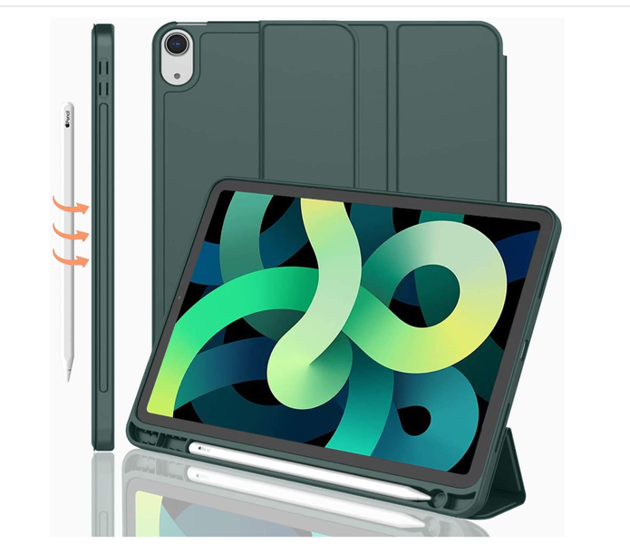 Чехол-книжка DK Эко-кожа силикон Smart Case Слот Стилус для Apple iPad Air 10.9" 5gen 2022 (015026) (green) 015026-033 фото