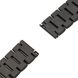 Ремінець CDK Metal Fitlink Steel Watch Band 20mm для Garmin Vivomove 3 (012873) (black) 013076-124 фото 5