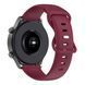 Ремінець CDK для Mobvoi TicWatch Pro | "L" 22mm Silicone Sport Band Double Loop (023334) (red wine) 023478-990 фото 2