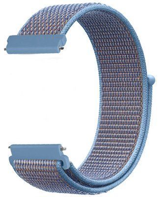 Ремінець CDK для Kospet Tank T3 Ultra 2 | 22 mm Nylon Sport Loop (012416) (cerulean) 022921-160 фото