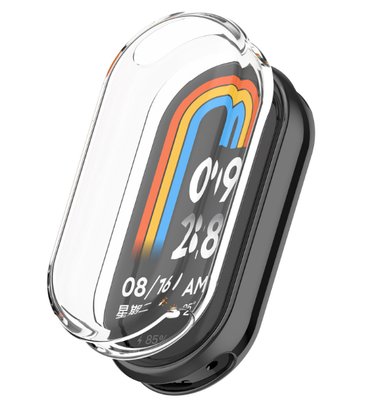 Чехол-накладка DK для Xiaomi Mi Smart Band 9 | Silicone Face Case (clear) 018002-936 фото