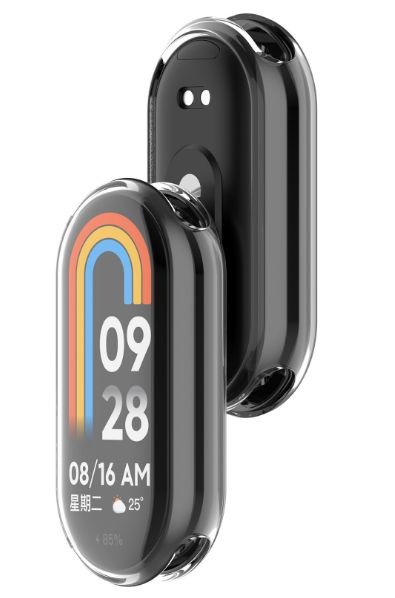 Чехол-накладка DK для Xiaomi Mi Smart Band 9 | Silicone Face Case (clear) 018002-936 фото