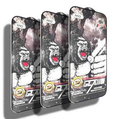 Захисне скло 3 шт CDK для Apple iPhone 16 Pro | Full Glue 3D MO King Kong (019627) (black) 020278-062 фото