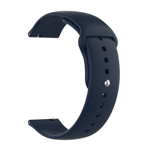 Ремінець CDK Silicone Sport Band 20mm для Realme Watch (011908) (dark blue) 012276-132 фото