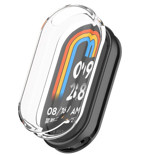 Чохол-накладка DK для Xiaomi Mi Smart Band 9 | Silicone Face Case (clear) 018002-936 фото