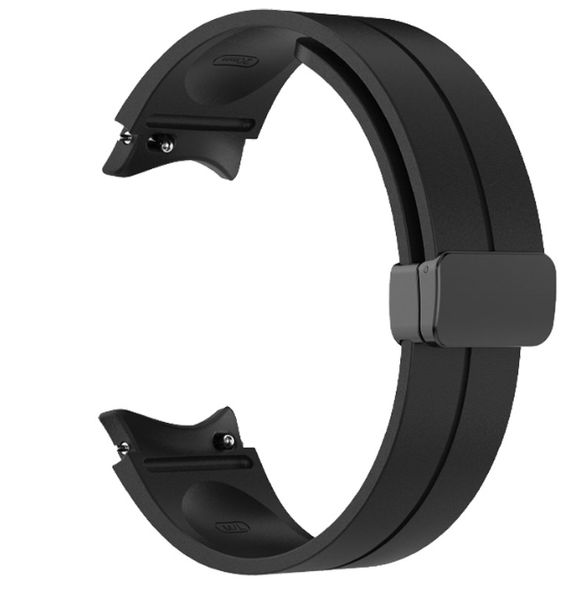 Ремінець CDK для Samsung Galaxy Watch7 (L305 / L315) 44mm | "S" Silicone Sport Magnetic (015835) (black) 017896-124 фото