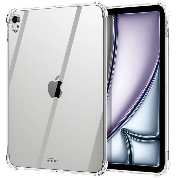 Чохол-накладка CDK для Apple iPad Air 11" M2 2024 | Silicone Corner Air Bag (013754) (clear) 017806-003 фото