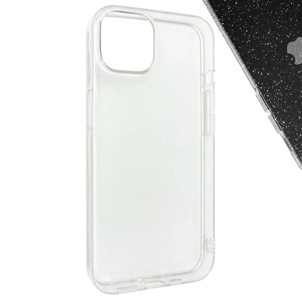 Чехол-накладка Silicone Molan Cano Jelly Glitter Clear Case для Apple iPhone 15 (clear) 017244-114 фото
