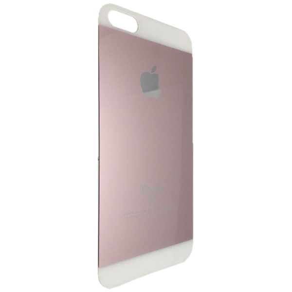 Защитное стекло DK-Case для Apple iPhone 5 / 5S / SE глянец back (rose gold) 03483 фото