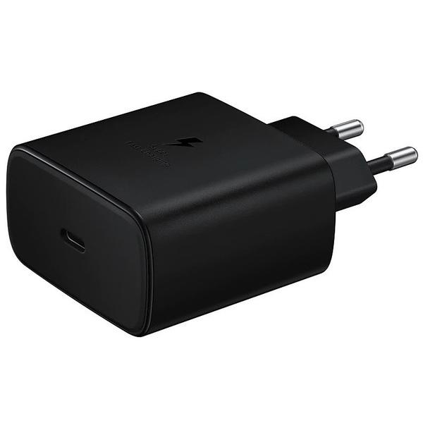 Зарядний пристрій Samsung Type-C 45W Travel Adapter / Кабель Type-C Type-C (EP-TA845) (OEM) (black) 012674-115 фото