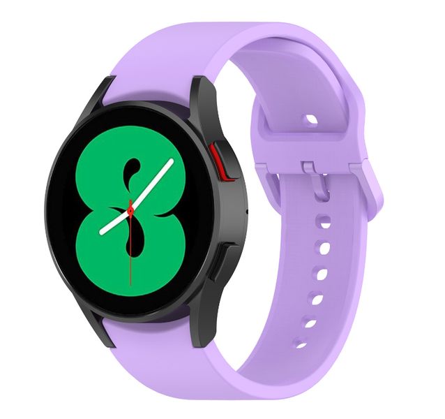 Ремешок CDK Silicone Sport Full Light Classic "S" для Samsung Galaxy Watch FE (R861) 40mm (014843) (viola / 017781-074 фото