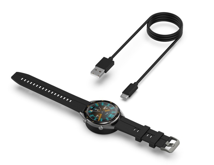 Зарядний пристрій CDK кабель (1m) USB для Honor MagicWatch 2 46 mm (012694) (black) 013008-124 фото