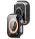 Чохол-накладка 2шт CDK для Apple Watch 46mm (Series 10/11) | Пластик Glass Full Cover (018479) (black) 022805-124 фото 3