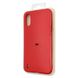 Чехол-накладка Silicone Hana Molan Cano для Samsung Galaxy A01 (A015) / M01 (M015) (red) 010000-120 фото 3