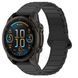 Ремінець CDK для Garmin MARQ Golfer | 22mm Silicone Shaped Magnetic Band (019626) (black) 019676-124 фото 2