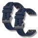 Ремінець 2шт CDK для Garmin Forerunner 955 | 22mm Silicone Sport Band Classic (015189) (dark blue) 020829-132 фото 1