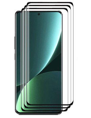 Захисне скло 3 шт CDK для Xiaomi 13 Ultra | 3D Full Glue (014138) (black) 020789-062 фото