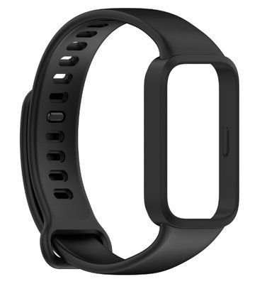Ремінець-бампер DK для Xiaomi Mi Smart Band 9 Active | Sport Band (018850) (black) 018850-124 фото